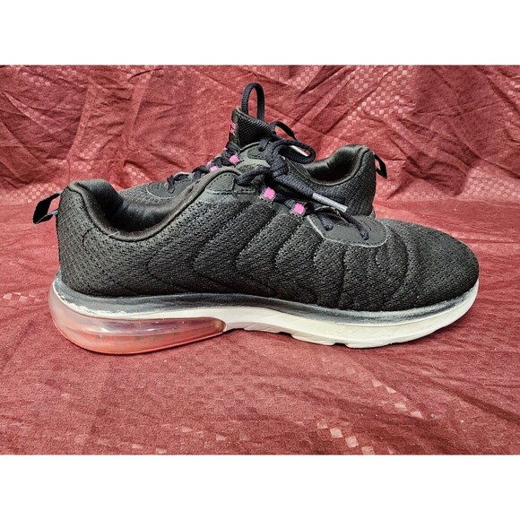 Skechers Bundle D'Lux Walker Black Pink Stretch Fit Slip Go Walk Air Dynamic - Picture 10 of 16